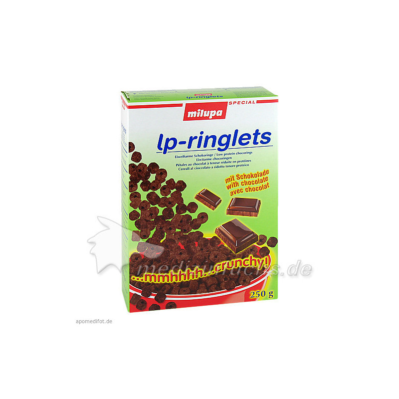 Milupa lp-ringlets mit Schokolade, 250 G – PZN 1600297