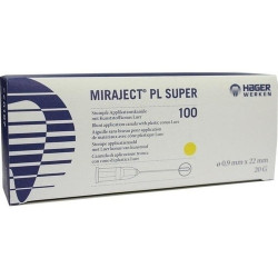 Miraject PL stumpf 0.9/22mm, 100 ST  – PZN 747578