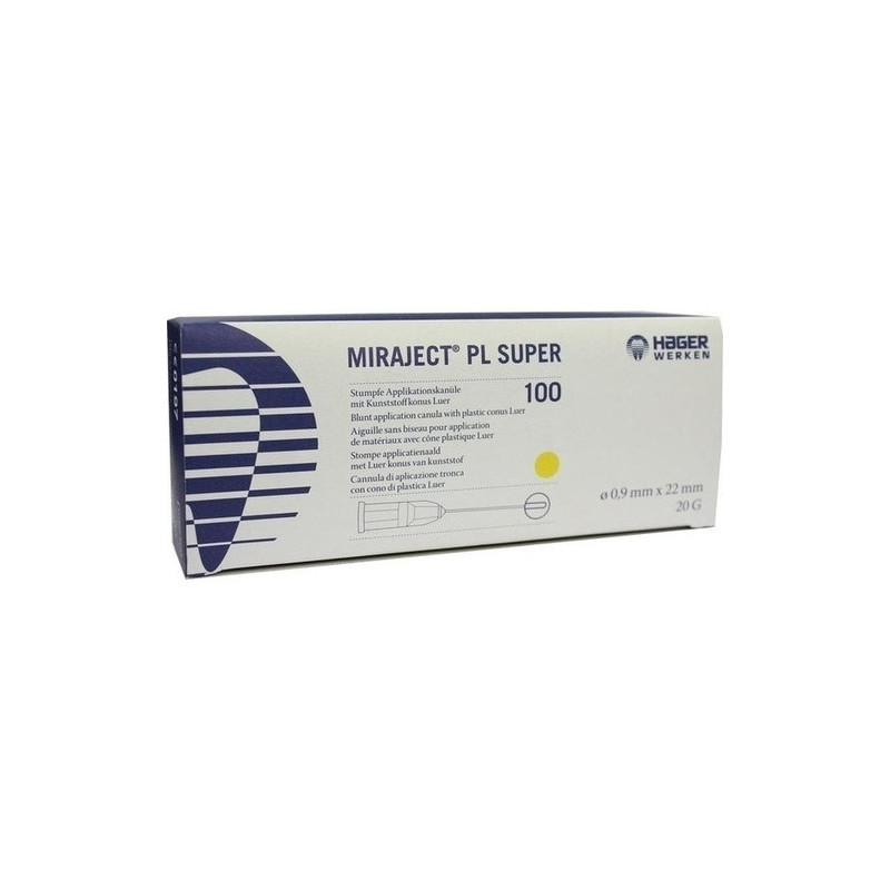 Miraject PL stumpf 0.9/22mm, 100 ST  – PZN 747578