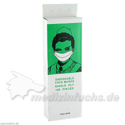 Mundschutz einlagig, 100 ST – PZN 3412619