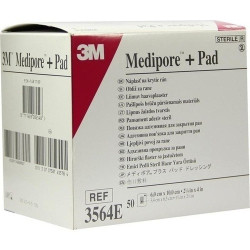 Medipore plus Pad steriler Wundverband 3564E, 50 ST – PZN 1681189