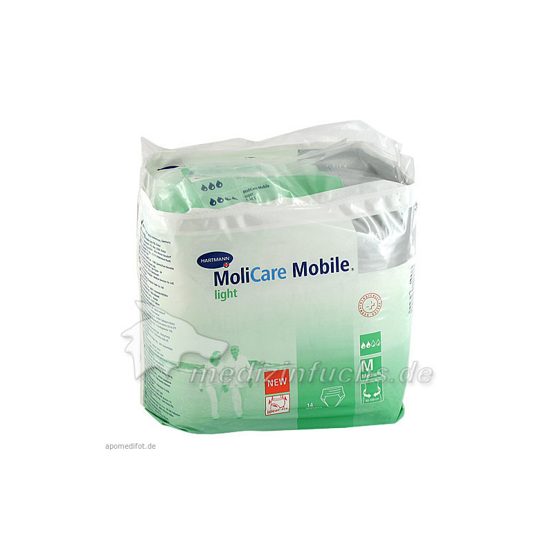 MoliCare Mobile Light Ink.Slip Gr.2 Medium, 14 ST – PZN 648675