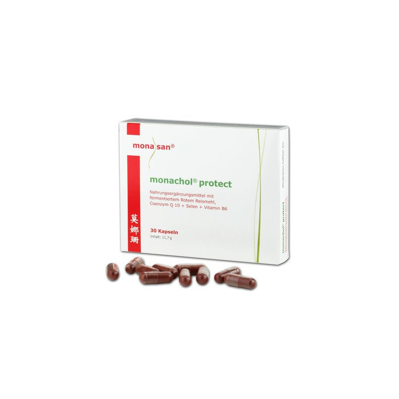 monachol protect Rotes Reismehl+30mg Coenzym Q10, 30 ST – PZN 9620626