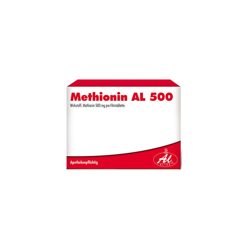 Methionin Al 500 Filmtabletten (50 stk) – PZN 1300721
