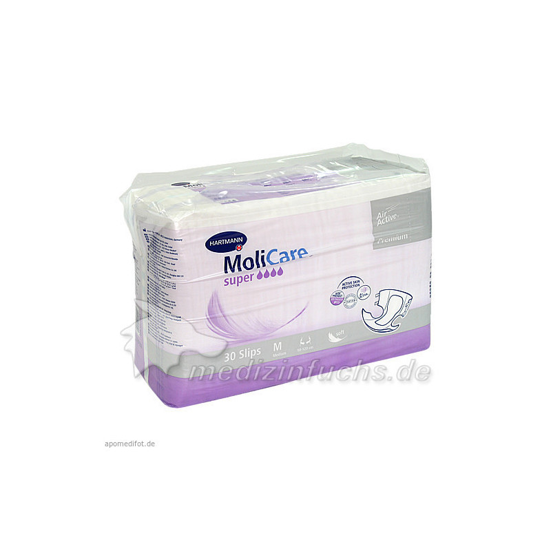 MOLICARE Premium soft super Inkon.Slip Gr.2 M, 30 ST – PZN 6574127
