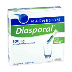 Magnesium Diasporal 300 mg Granulat zur, zum her.e.lsg.z.ein. (20 stk) – PZN 10712457
