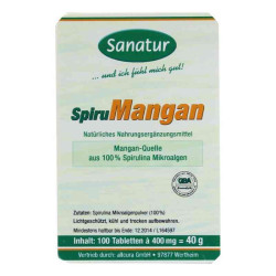 Mangan hefefrei Tabletten (100 stk) – PZN 1452804