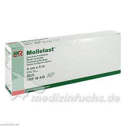 MOLLELAST 4CMx4m WEISS 19410, 20 ST – PZN 4781537