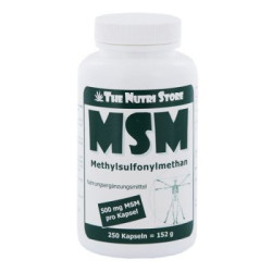 Msm 500 mg Methylsulfonylmethan Kapseln (250 stk) – PZN 5987815