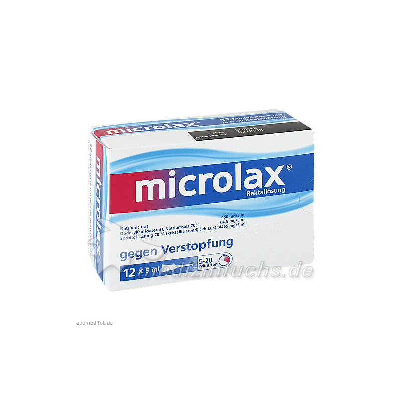 Microlax, 12X5 ML – PZN 9651615
