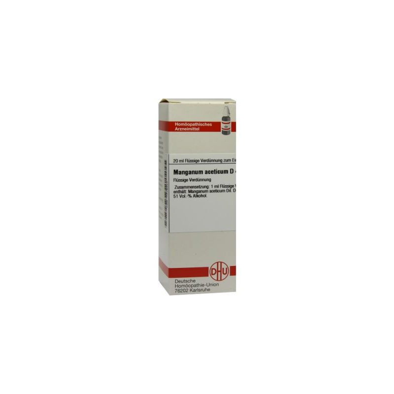 Manganum Aceticum D 4 Dilution (20 ml) – PZN 1778322