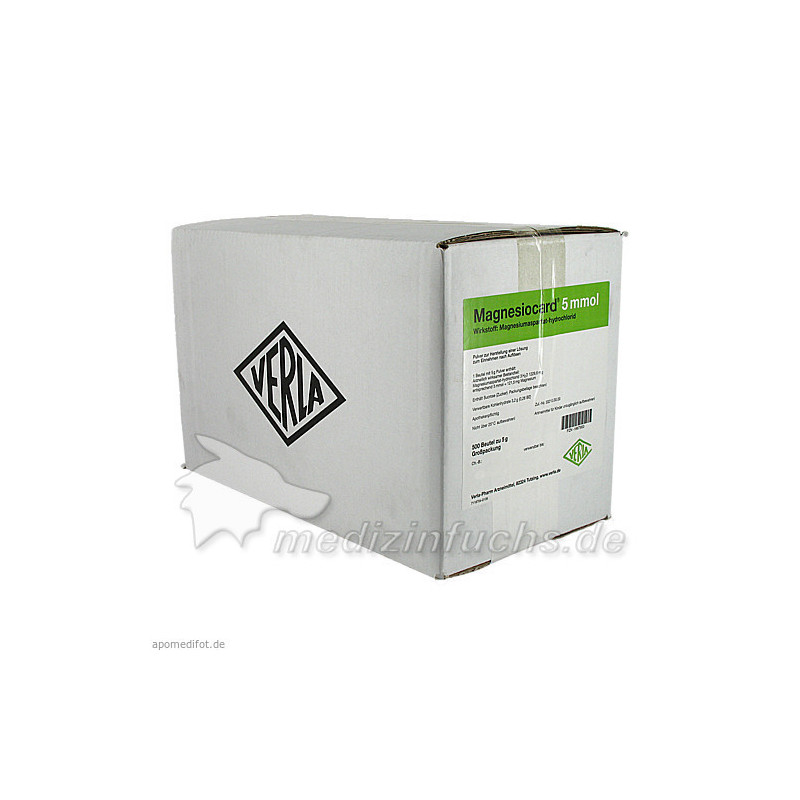 Magnesiocard 5mmol, 10X50 ST  – PZN 1667953