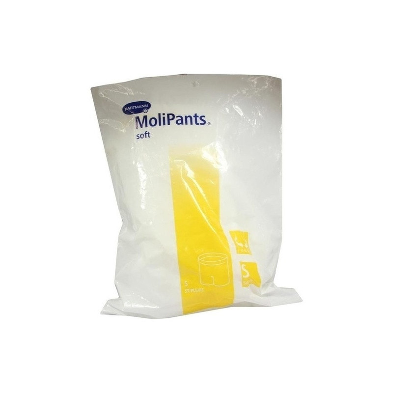 MoliPants soft Fixierhöschen small, 5 ST – PZN 4962658