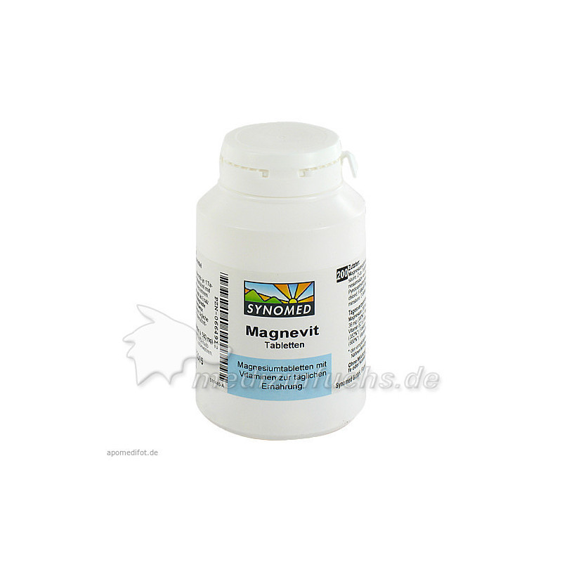 Magnevit Synomed, 200 ST – PZN 664912