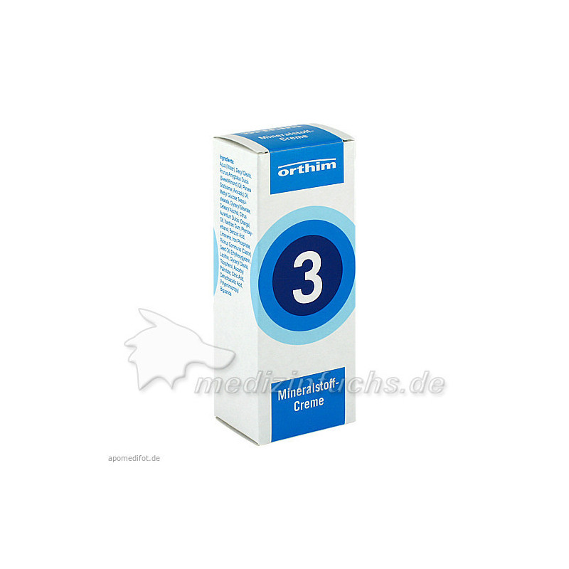 Mineralstoff-Creme Nr.3, 75 ML – PZN 971152