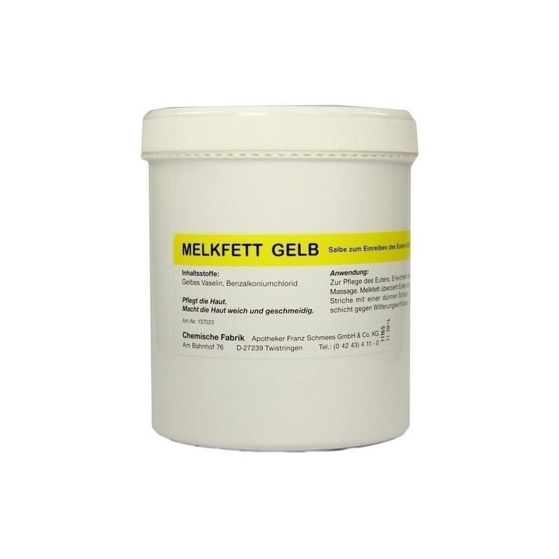 MELKFETT GELB VET, 500 G – PZN 666503