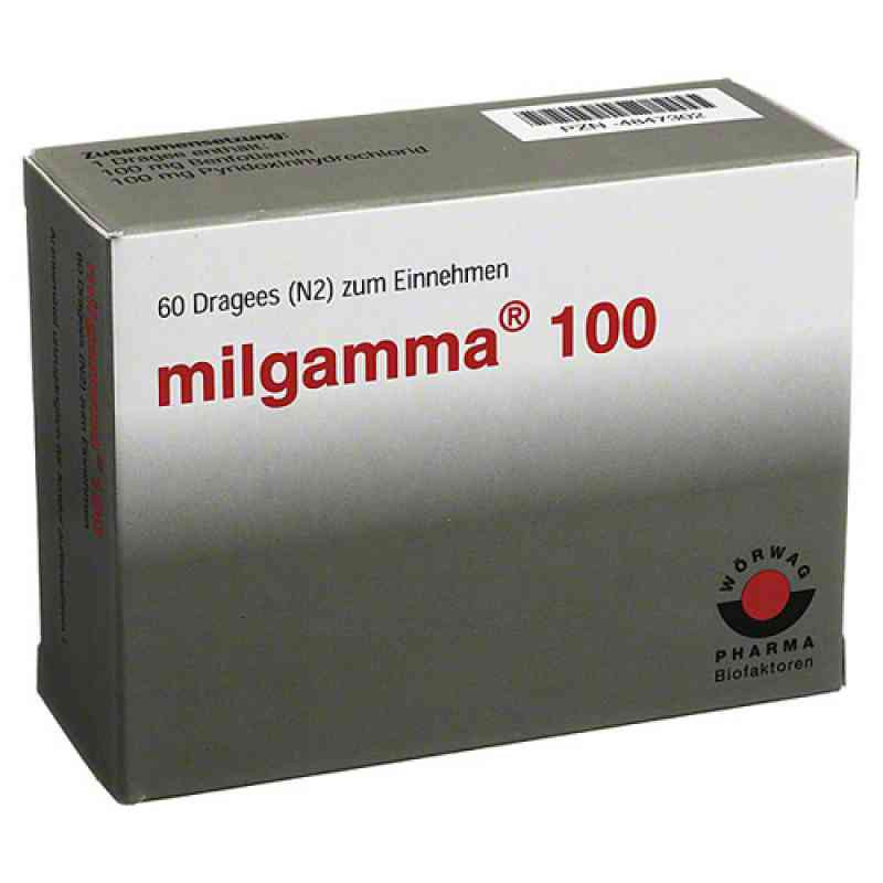 Milgamma 100 mg überzogene Tabletten (60 stk) – PZN 4847302
