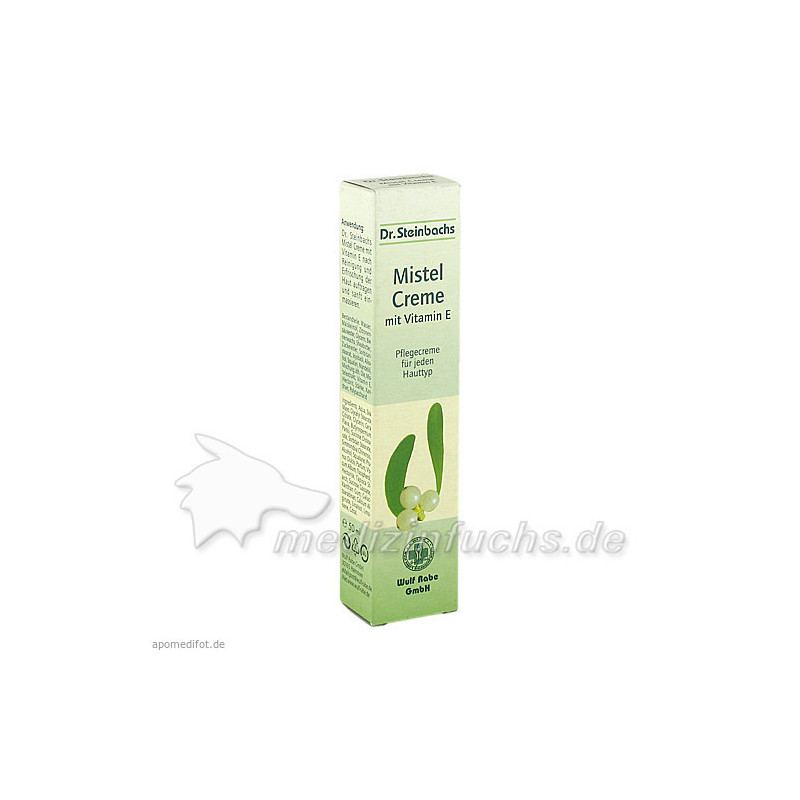 Mistel Creme mit Vitamin E Dr. Steinbachs, 50 ML – PZN 1307580