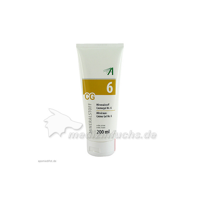 Mineralstoff Cremegel Nr.6, 200 ML – PZN 2732635