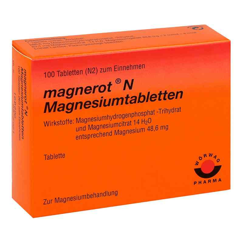 Magnerot N Magnesiumtabletten (100 stk) – PZN 6963343