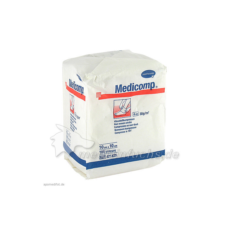 MEDICOMP UNSTERIL 10X10CM, 100 ST – PZN 4783855