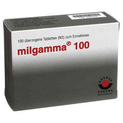 Milgamma 100 mg überzogene Tabletten (100 stk) – PZN 4847319