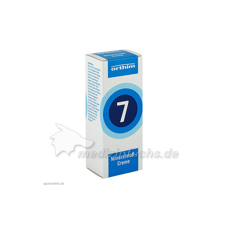 Mineralstoff-Creme Nr.7, 75 ML – PZN 971198
