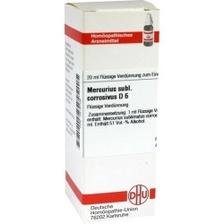 MERCURIUS SUBL CORR D 6, 20 ML – PZN 2618106