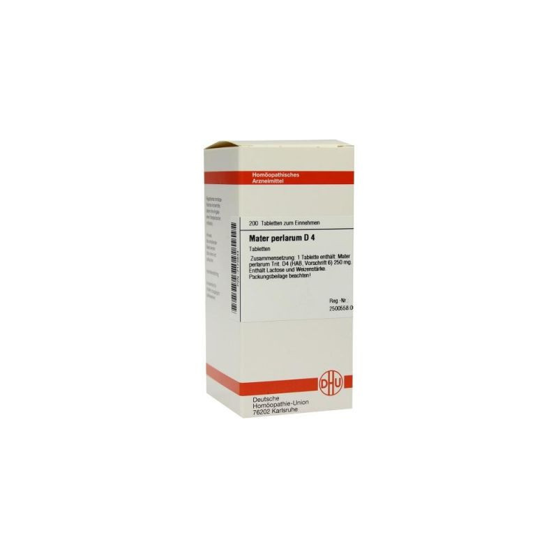 Mater Perlarum D 4 Tabletten (200 stk) – PZN 7173844
