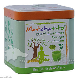 MATCHATTO Bio Klassik Matcha Moringa Kardamom Plv., 50 G – PZN 10298420