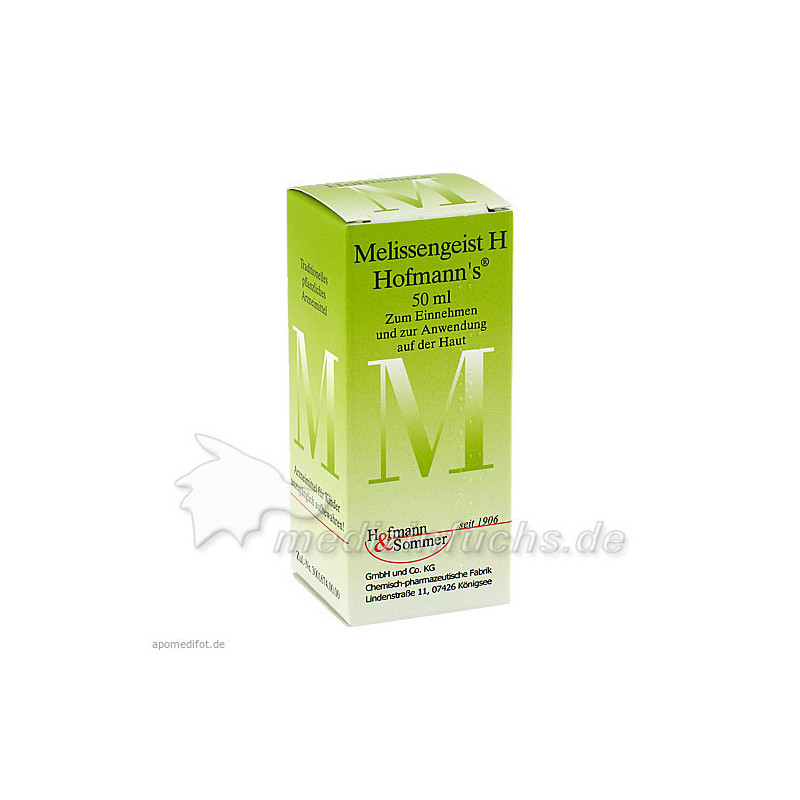 Melissengeist H Hofmann's, 50 ML – PZN 3525660