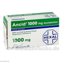 Ancid 1000mg, 100 ST – PZN 838298
