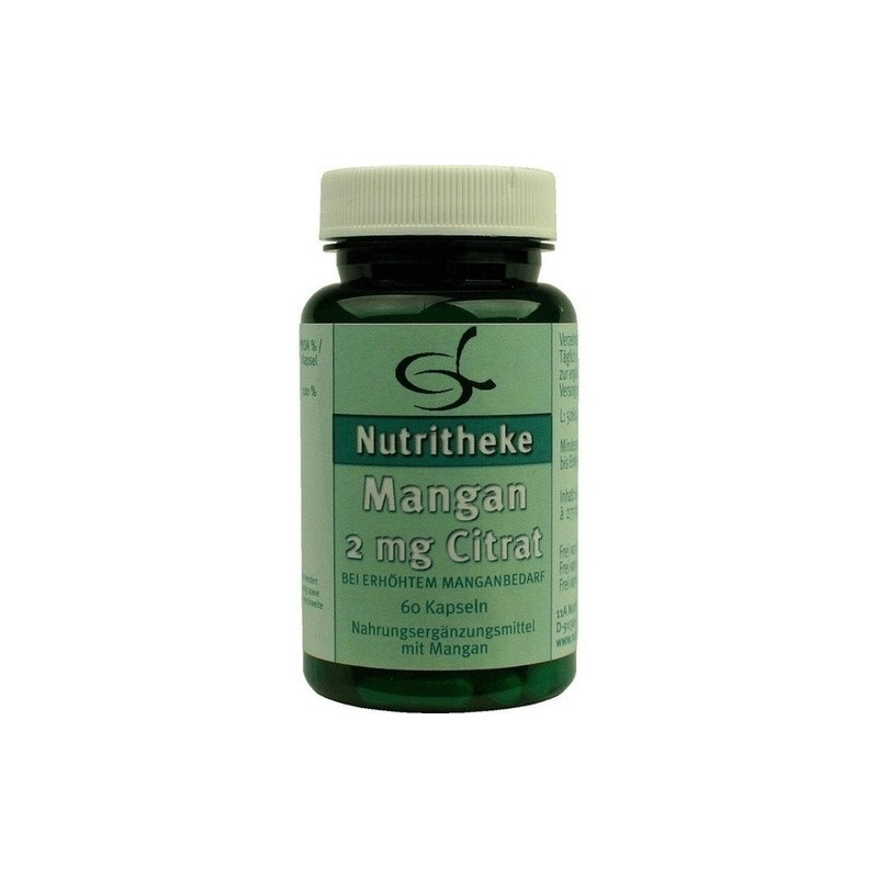 Mangan 2mg Citrat, 60 ST – PZN 10708036