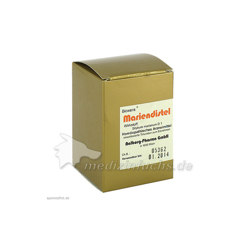 Mariendistel Bioxera, 60 ST – PZN 8609723