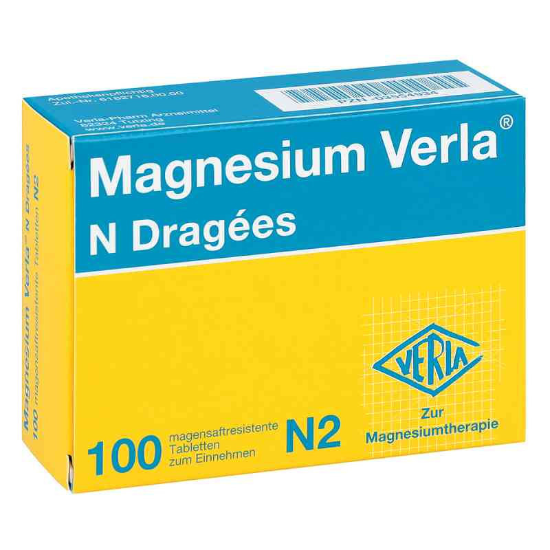 Magnesium Verla N Dragees (100 stk) – PZN 3554934