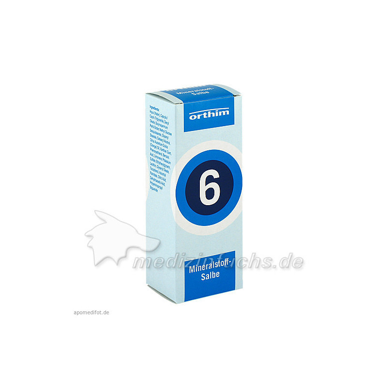 Mineralstoff-Salbe Nr.6, 75 ML – PZN 971028