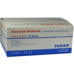 MULLBINDE ELAS 12CM O CELL, 10 ST – PZN 3855831