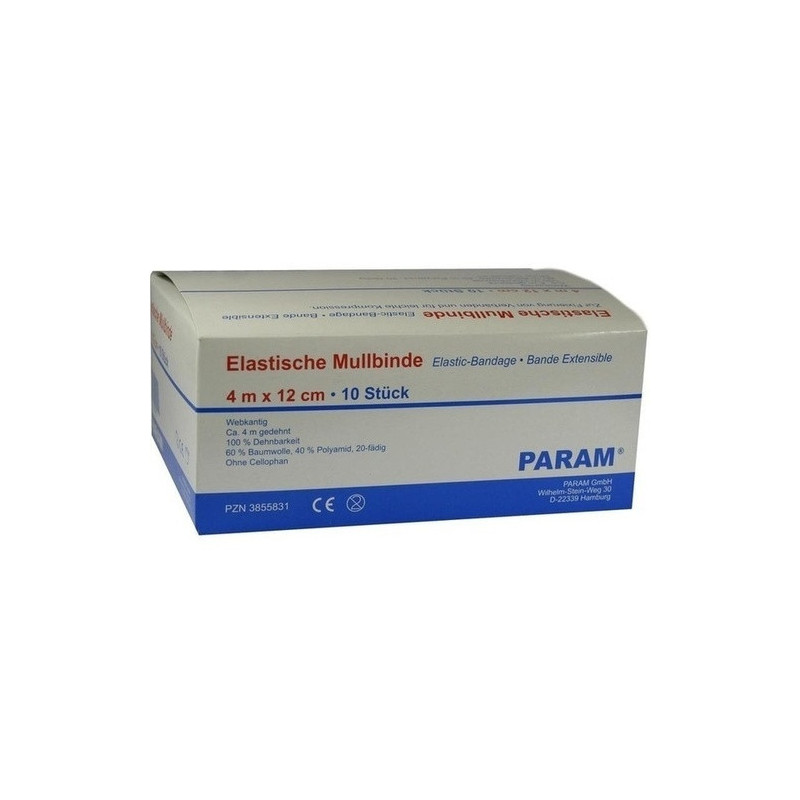MULLBINDE ELAS 12CM O CELL, 10 ST – PZN 3855831