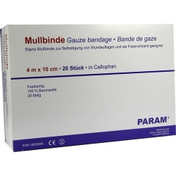 MULLBINDE 10CM M CEL, 20 ST – PZN 3855564