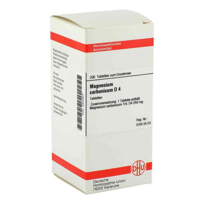 Magnesium Carbonicum D 4 Tabletten (200 stk) – PZN 2802927