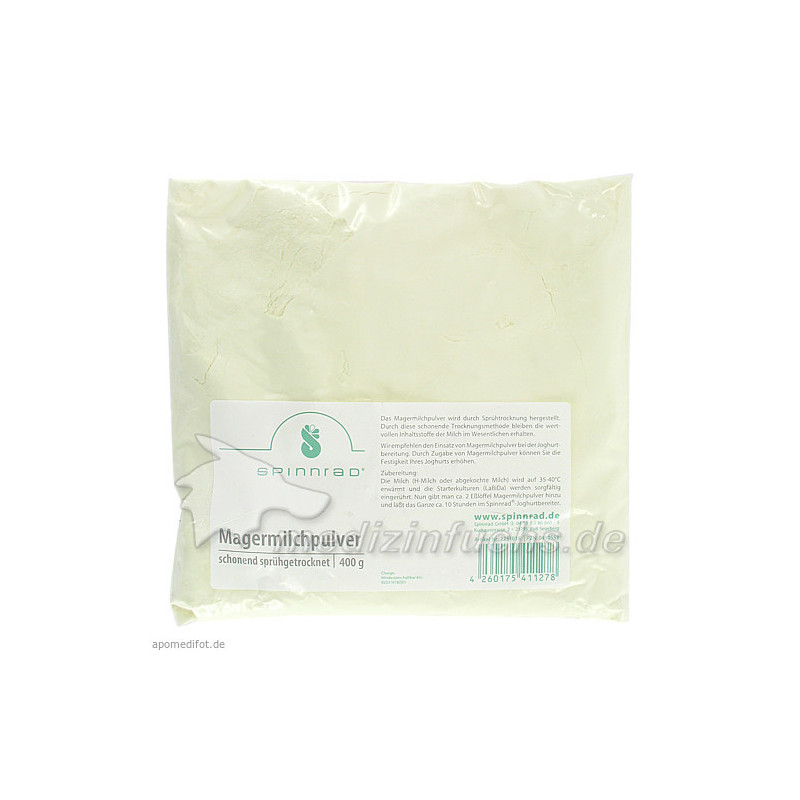Magermilchpulver, 400 G – PZN 490553