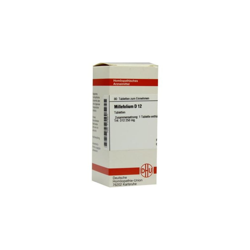 Millefolium D 12 Tabletten (80 stk) – PZN 7174571