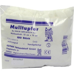 MULLTUPFER HANDGEF.UNSTERIL WALLNUSSGROSS 15x15CM, 100 ST – PZN 659118
