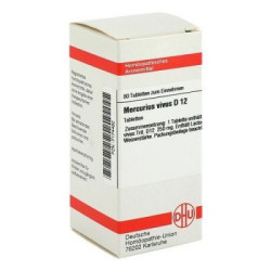 Mercurius Vivus D 12 Tabletten (80 stk) – PZN 7174482
