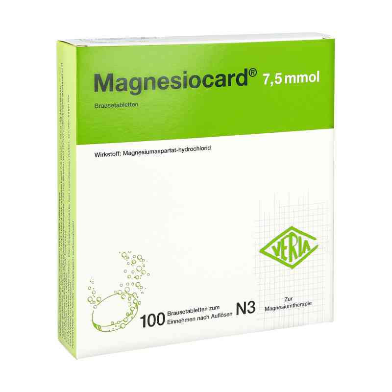Magnesiocard 7,5 mmol Brausetabletten (100 stk) – PZN 110303