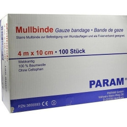 MULLBINDE 10CM O CEL, 100 ST – PZN 3855593