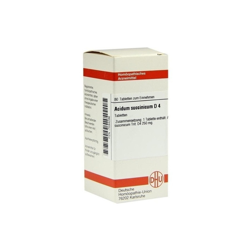 ACIDUM SUCCINICUM D 4, 80 ST – PZN 7594296