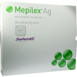 Mepilex Ag 20x20cm steril, 5 ST – PZN 2230968