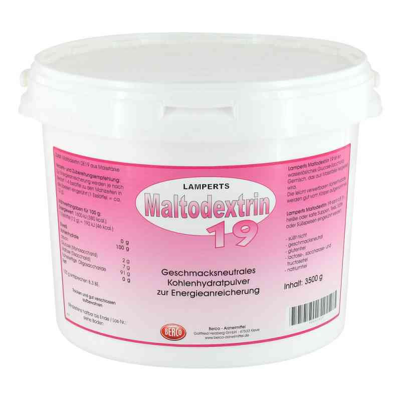 Maltodextrin 19 Lamperts Pulver (3500 g) – PZN 91623