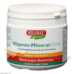 MEGAMAX Vita-Min-Drink Ora, 350 G – PZN 8763312